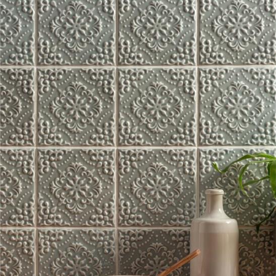 Winchester Highgrove Embossed Sudbury Tile 150x150 mm W.CLSU1016 Winchester Tiles