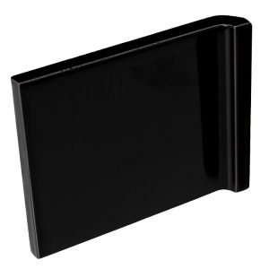 Internal Wrapping Piece Jet Black Gloss Glazed Ceramic - N9941 - 167x152 Original Style