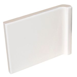 Internal Wrapping Piece Vintage White Gloss Glazed Ceramic - GKT9941 - 167x152 Original Style