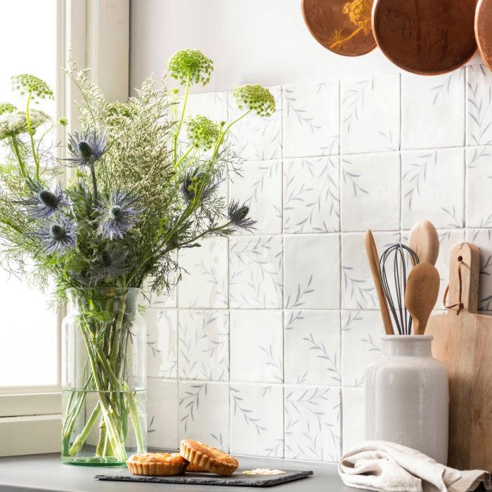 Winchester Jardin Marsh 2 Ceramic Glazed Tile 130x130mm IM-0029511 Winchester Tiles