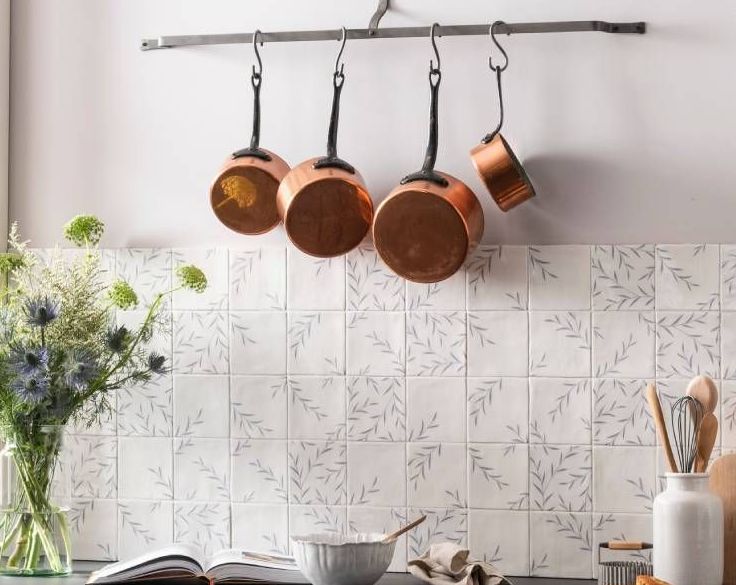 Winchester Jardin Marsh 4 Ceramic Glazed Tile 130x130mm IM-0029513 Winchester Tiles