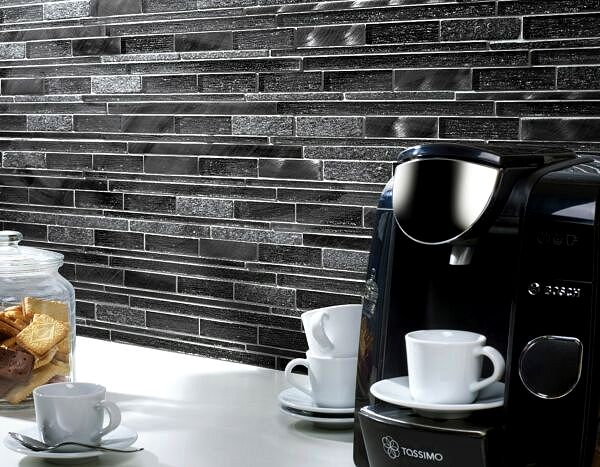 Kenton Linear Mixed Glass tile G30225 MixOffset Verona