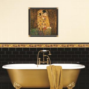 Original Style 6355 Klimt Border 152 x 51mm | 6 x 2 " decorative tile
