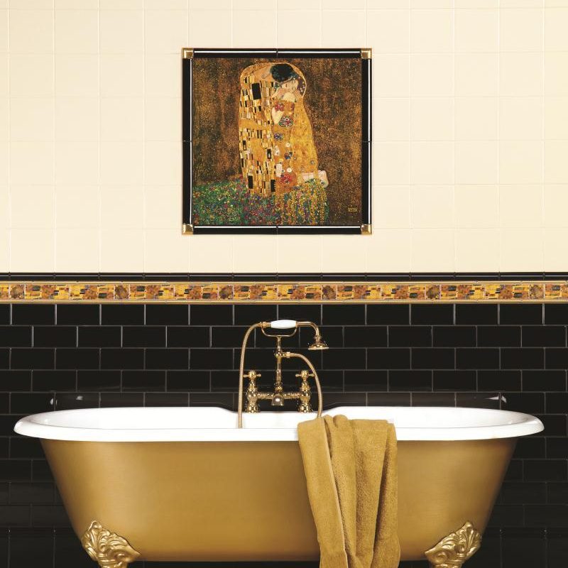 6355 Klimt Border 152x51mm | 6x2 " decorative tile Original Style