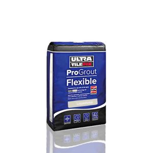 Limestone ProGrout 3kg UltraTileFix flexible grout for walls and floors