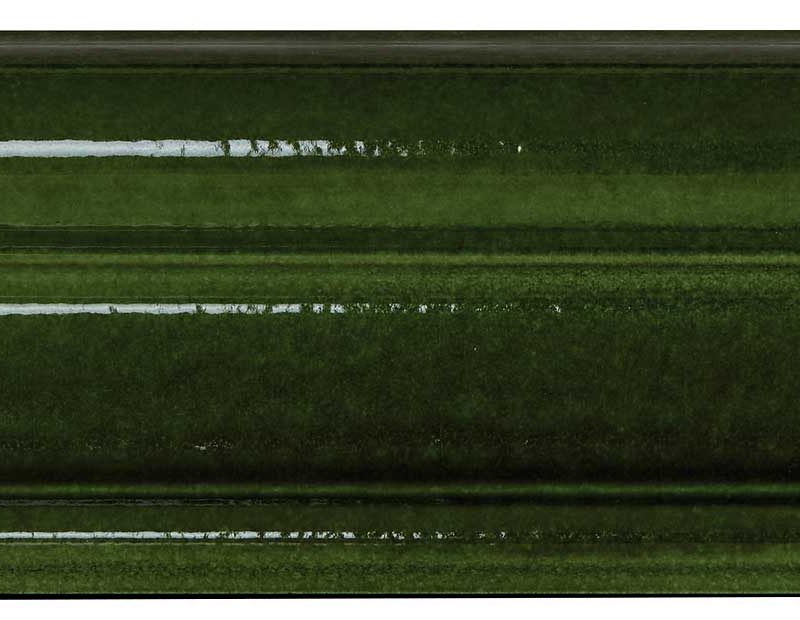 Lyme Ceramic Olive Green Dado Single Ca_Pietra