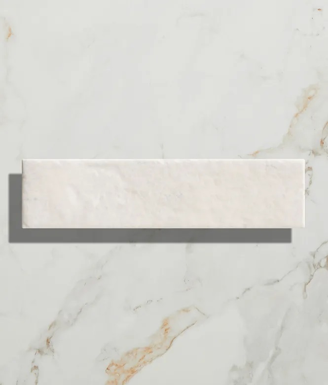 Marlborough Porcelain Parquet Cotton White