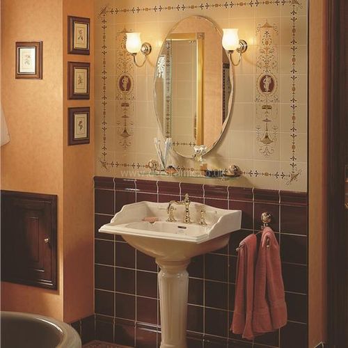6007B Cameo Carousel 152x152mm | 6x6" decorative tile Original Style