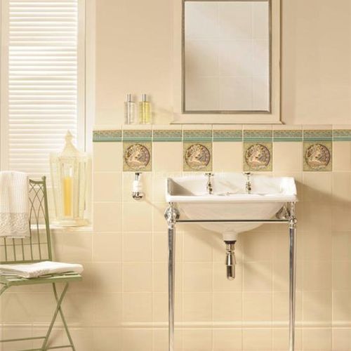 6050B Alphonse Mucha Ivy 152x152mm | 6x6" decorative tile Original Style