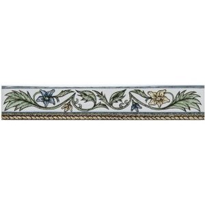 Original Style 6379A Floral Rope 152 x 25mm | 6 x 1 " decorative tile
