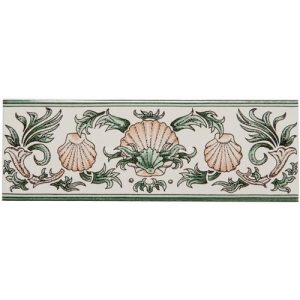 Original Style 6381B Scallop Shells 152 x 50mm | 6 x 2 " decorative tile