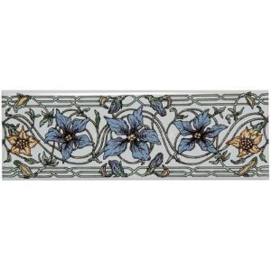 Original Style 6386A Trailing Periwinkle 152 x 50mm | 6 x 2 " decorative tile