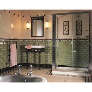 Original Style 6992B Glasgow Rose (Right Hand) 152 x 152mm | 6 x 6" decorative tile