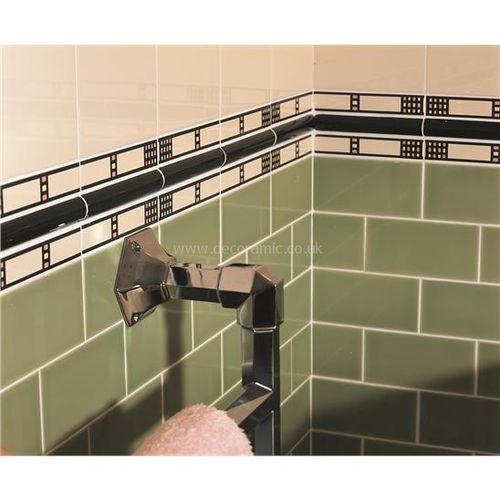 6994B Glasgow Rose Border 152x25mm | 6x1 " decorative tile Original Style