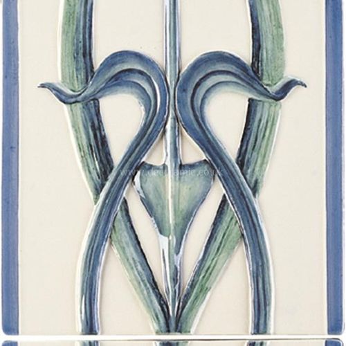 6996B Henrietta Yellow Tulip 152x152mm | 6x6" decorative tile Original Style