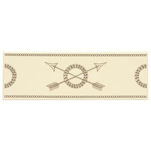 7817B Crossed Arrows Border 152x50mm | 6x2 " decorative tile Original Style