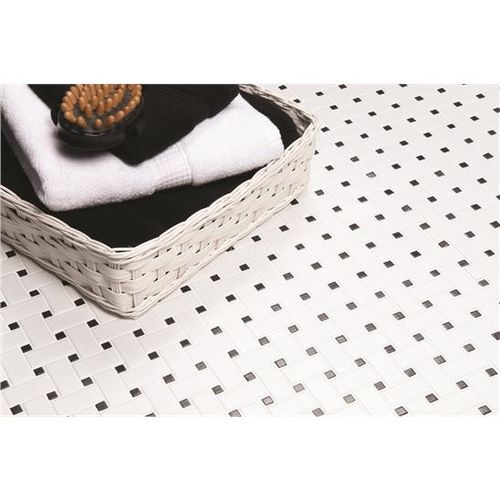 CS-BSKMOS Basketweave 297x297mm | 11 3/4x11 3/4 " decorative tile Original Style