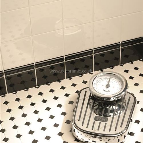 CS-OCTDOT Classic Octagon and Dot 292x292mm | 11 1/2x11 1/2 " decorative tile Original Style