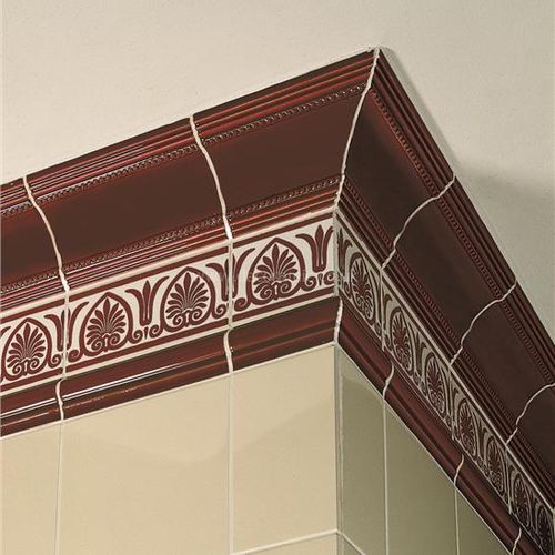 F9929 Burgundy 152x75mm | 6x3" decorative tile Original Style
