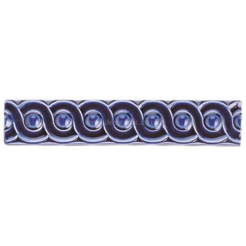 G9923 Royal Blue 152x29mm | 6x1 1/8" decorative tile Original Style
