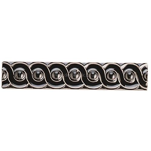 N9923 Jet Black 152x29mm | 6x1 1/8" decorative tile Original Style