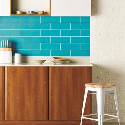 Colorado clear glass tile GW-COR3010C 300x100mm Glassworks Original Style