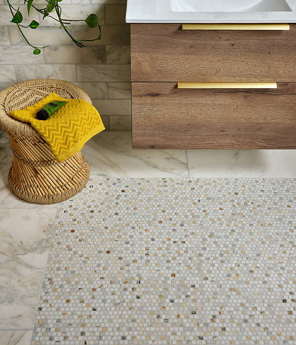 Palazzo Oro Brickbond Square Mosaic Marble 30x30cm Ca’ Pietra