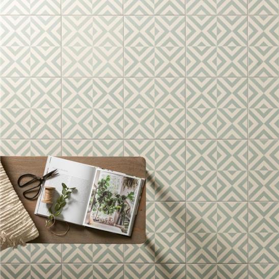 Penshaw Teal on Chalk Matt - 8745 - 298x298 Original Style