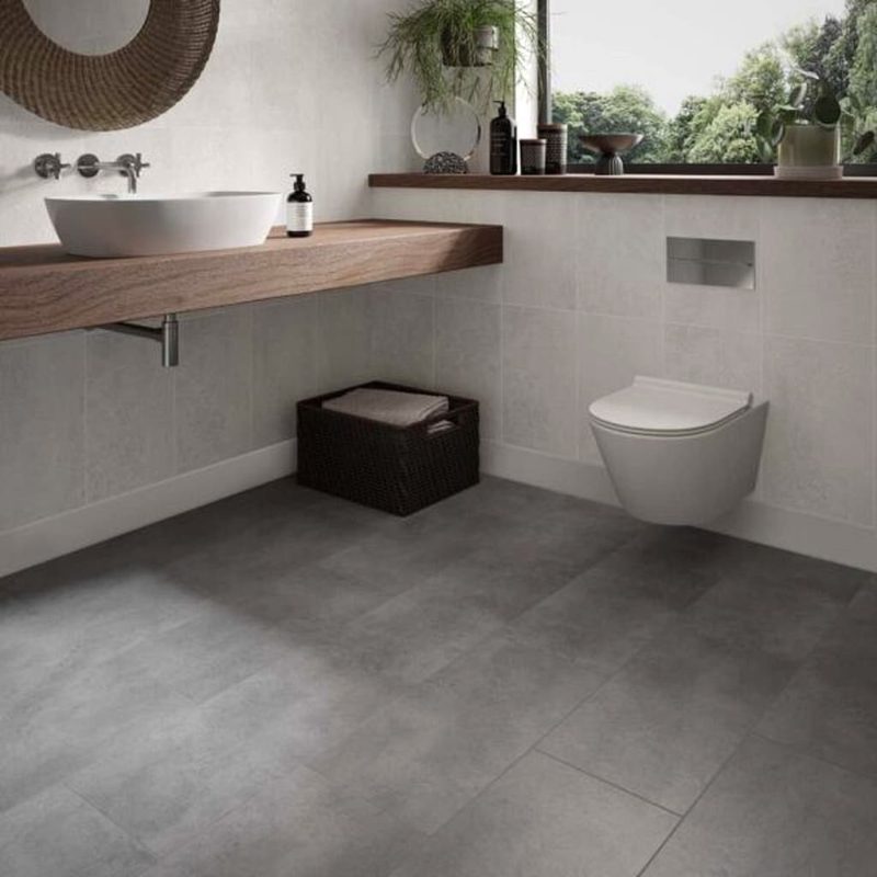 Pinnacle Concrete Grey ClickLux (SPC) L10014 610x305mm Verona