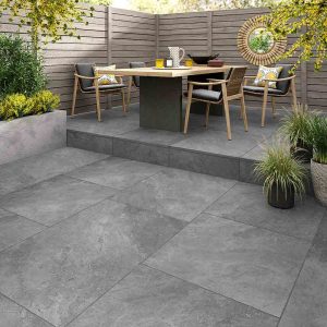 Rainton Light Grey Matt Outdoor Glazed Porcelain 600x900x20mm P12817 Al Fresco