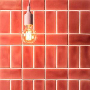 Winchester Raspberry Half Tile 127 x 63 mm W.RA1025