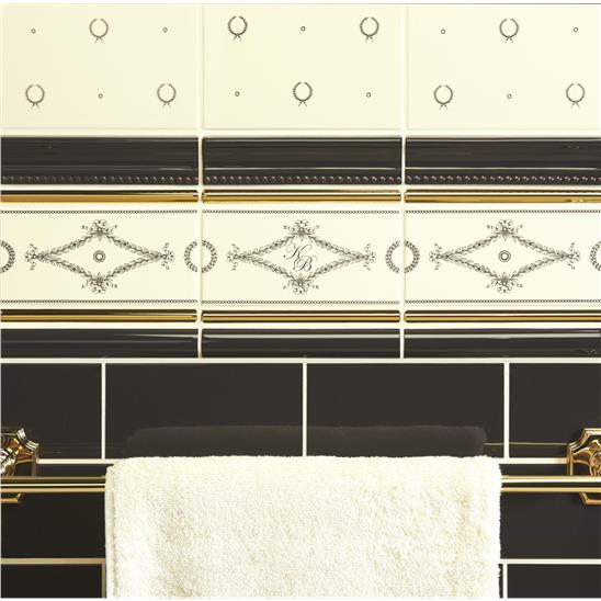 GCH9921 Charcoal Grey 152x26mm | 6x1" decorative tile Original Style