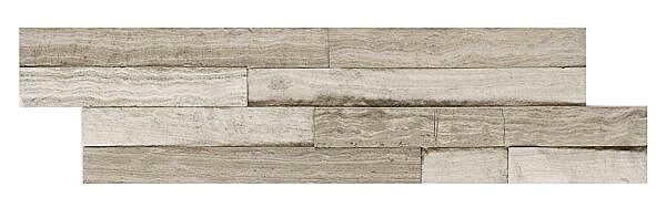 Split Face Cedar Light Multi Finish Mixed Stone tile S20135 100x360mm Verona