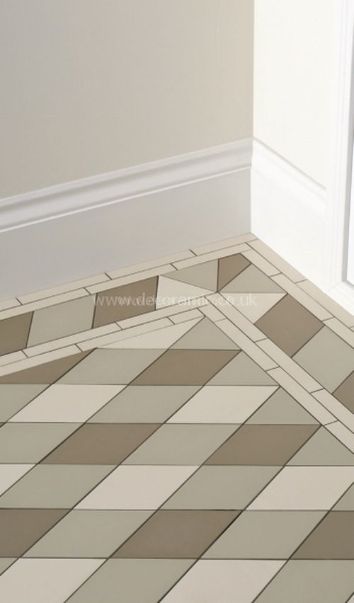 St Andrews 3 Colour Original Style Victorian Floor Tiles