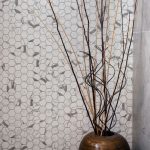 Torcello White Glass Mosaic GW-TORHEXMOS glass mosaic tile 324x280x5mm Original Style