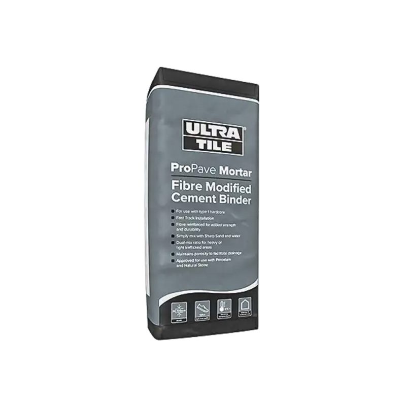 UltraTile ProPave Fibre Mortar 20kg Instarmac Ultra Adhesives