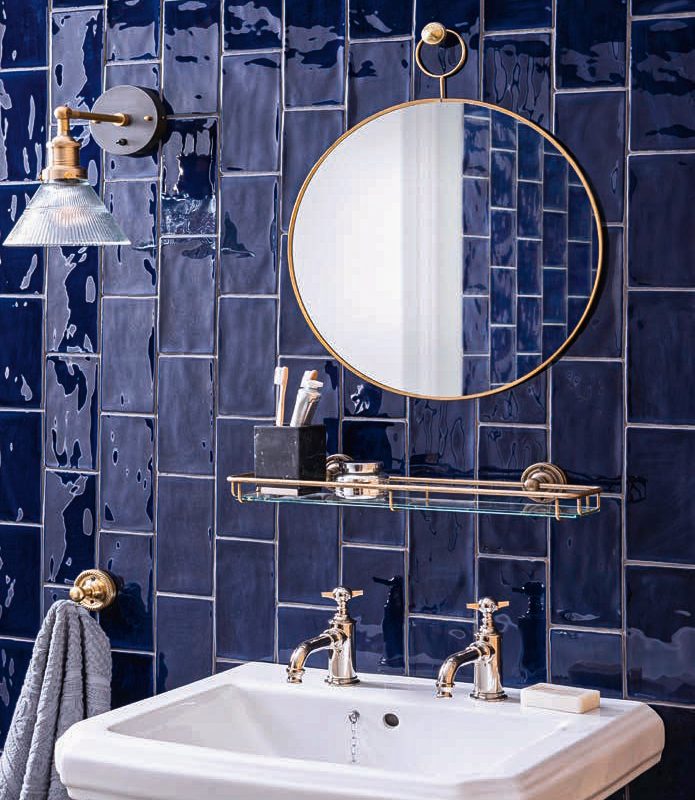 Winchester Residence Cosmopolitan Lapis Half Tile 130x63mm W.VLP2025 Winchester Tiles