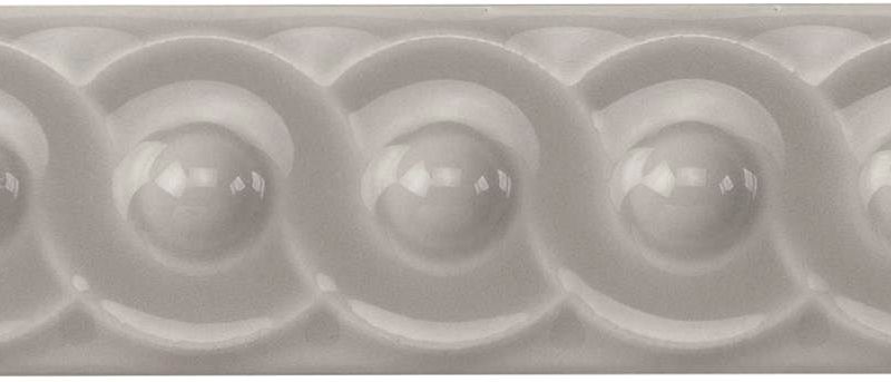 Westminster Grey Scroll Moulding Gloss Ceramic - GWE9923 - 152x29 Original Style